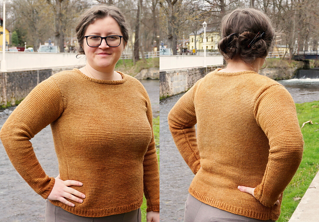 Ravelry: Sporeprint sweater pattern by Andrea Cretu