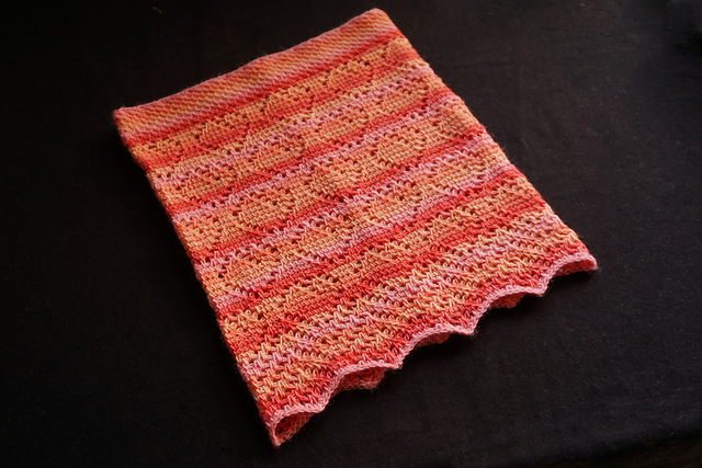 Peach grove cowl