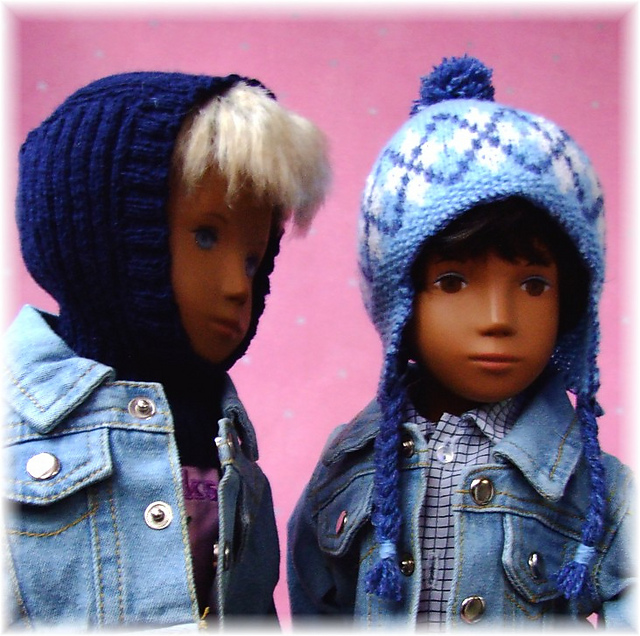 Ski Hat & Balaclava For Sasha Dolls