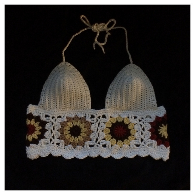Coachella Inspired Boho Hippie Festival Top