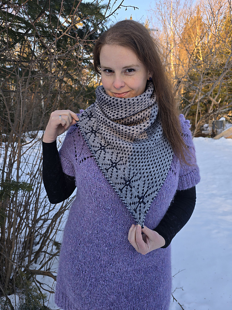 Dendritic Shawl