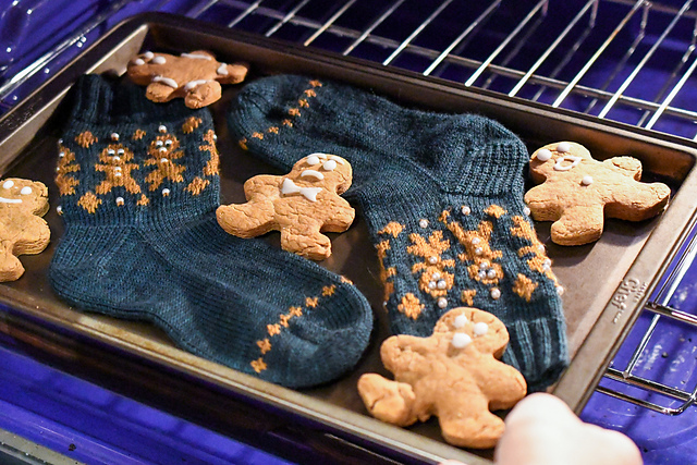 Ginger+Pepsin Christmas Socks