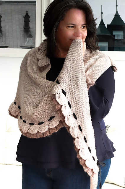Jacaranda Shawl