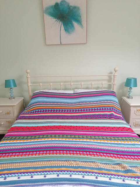 Rainbow Sampler Blanket — foto 6