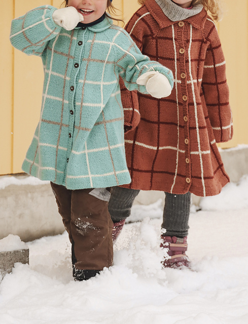 Ravelry: Rutekåpe / Plaiditude Coat pattern by Ane Holden Eliassen