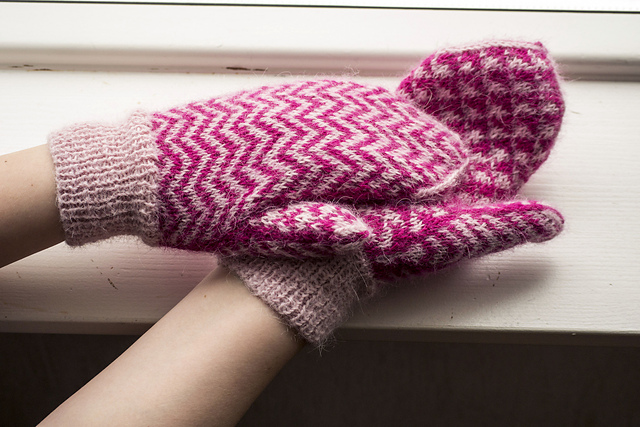 Godtevotter // Bon bon mittens