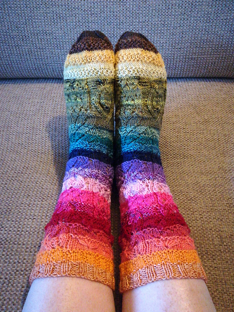 Season to Blossom Socks