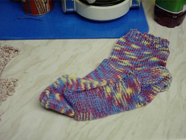Simply Stockinette, Diabetic Friendly Sock