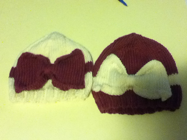 Big Bow Baby Hat