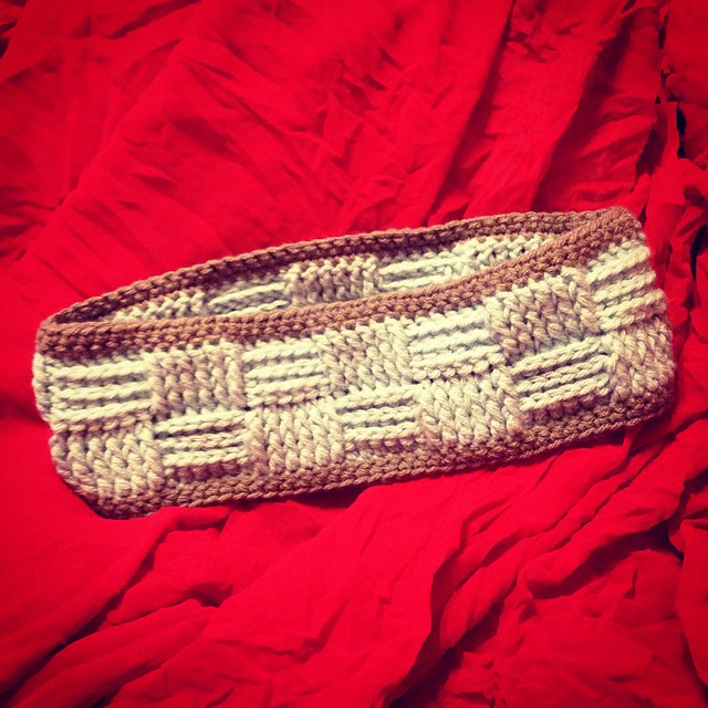 Basket Weave Ear Warmer