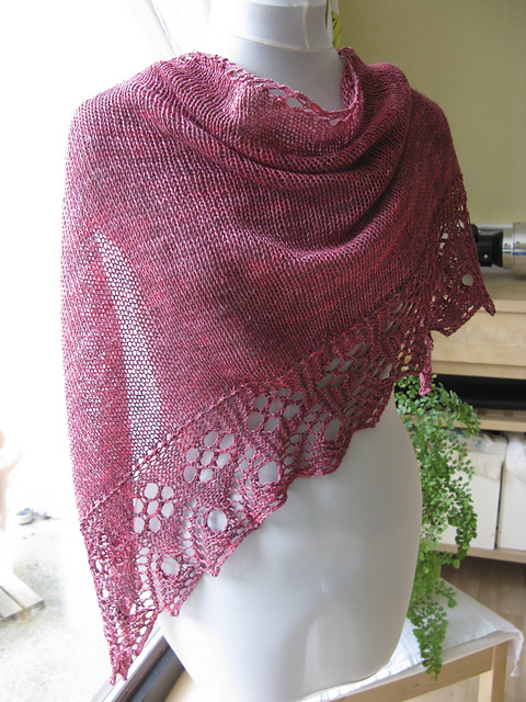 The Bluestocking Shawl