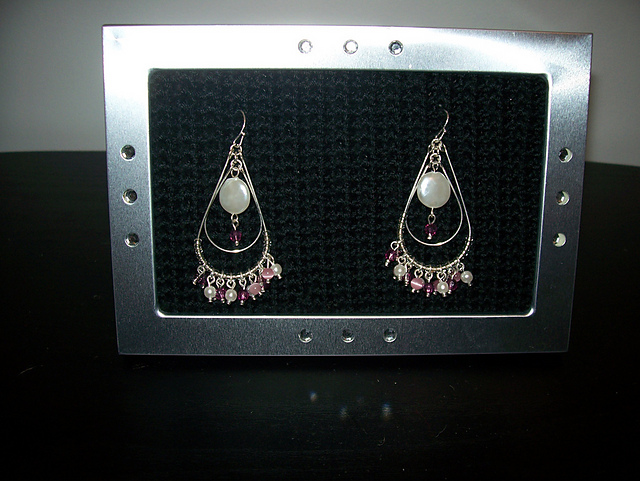 Crochet Earring Holder
