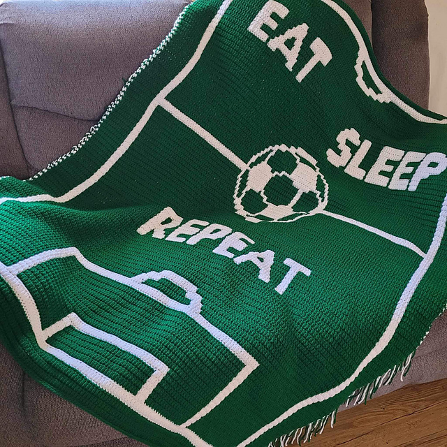 Eat Sleep Football Repeat
