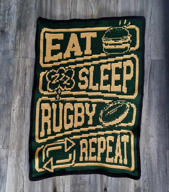 Eat Sleep Rugby Repeat