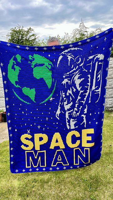 Space Man Blanket