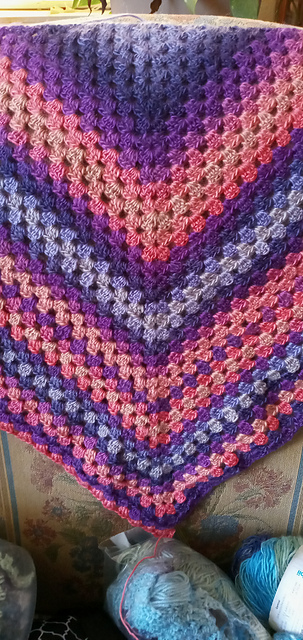 Granny Triangle Shawl