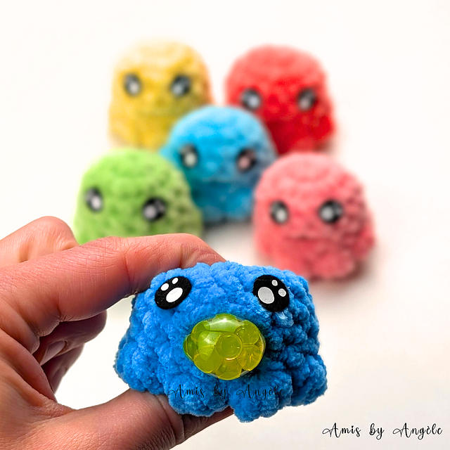 Stress Ball Fidget Octopus