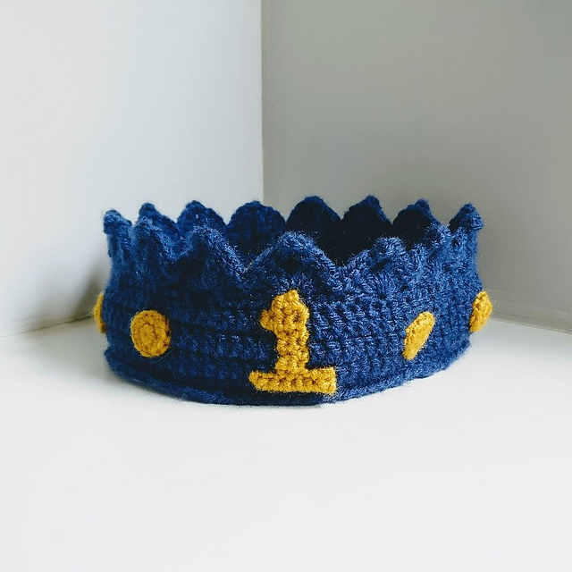 First Birthday Crown