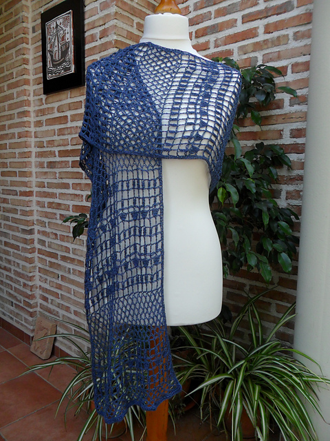 Lotus Flower Shawl