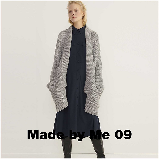 Lange Strickjacke