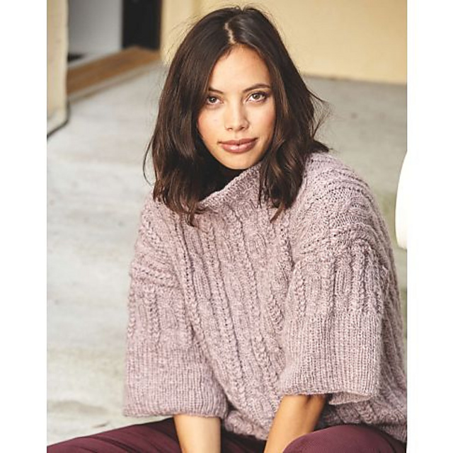 30 Pullover mit Dreiviertelärmeln