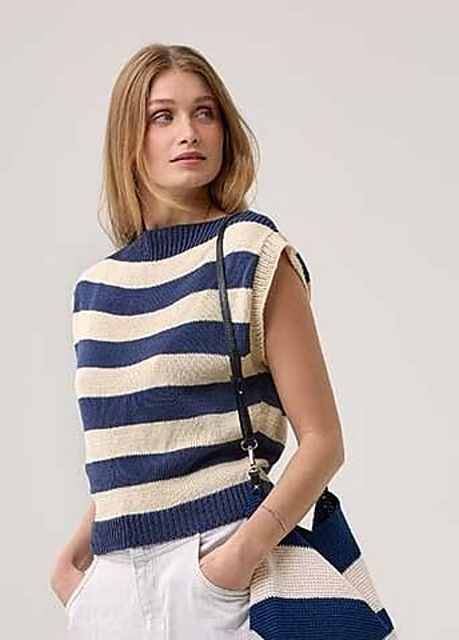 Gestreiftes Top