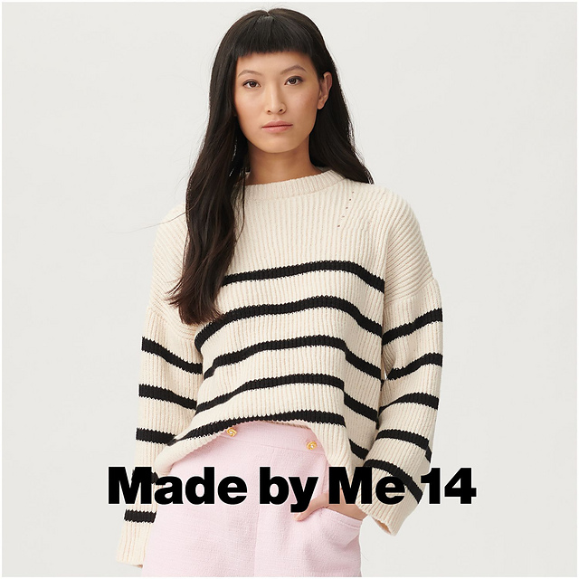 14 Gestreifter Pullover