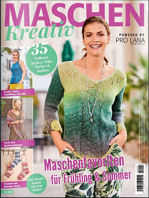 #22 Pulli mit Ajourstreifen