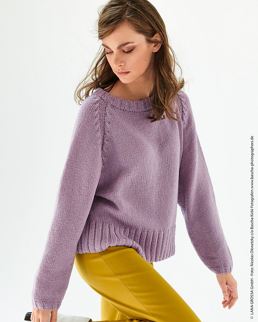 # 17 Raglanpullover