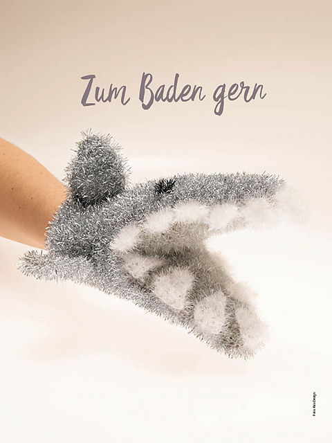 Waschhandschuh Hai