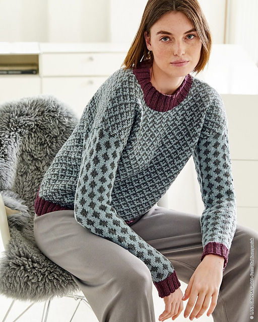 # 30 Jacquardpullover
