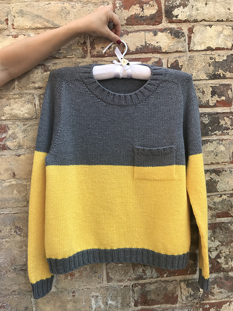 Two colors pocket