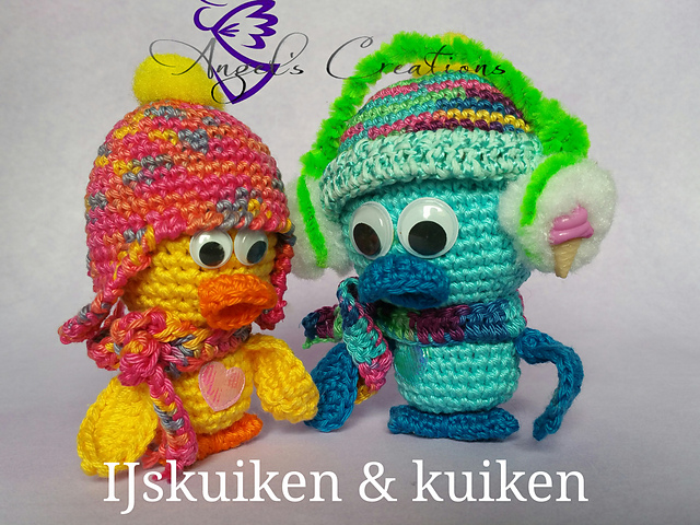 IJskuiken en kuiken