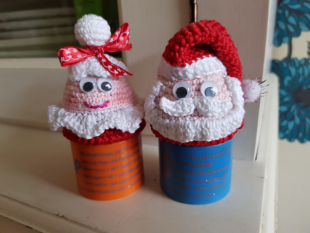 Mrs Claus egg warmer