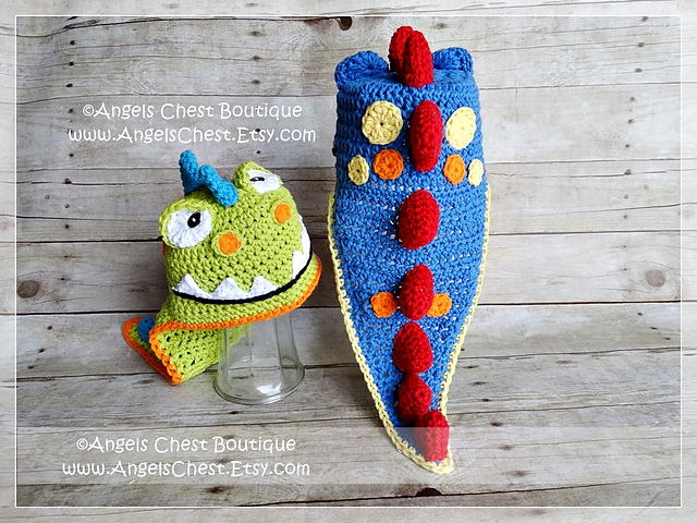 Dinosaur Hat No. 62