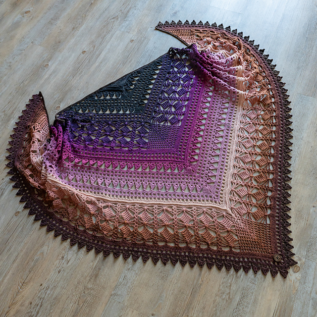 Mountain Veil Shawl