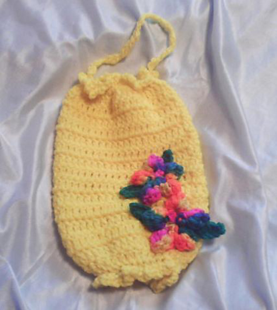 Spring Flower Bag Holder