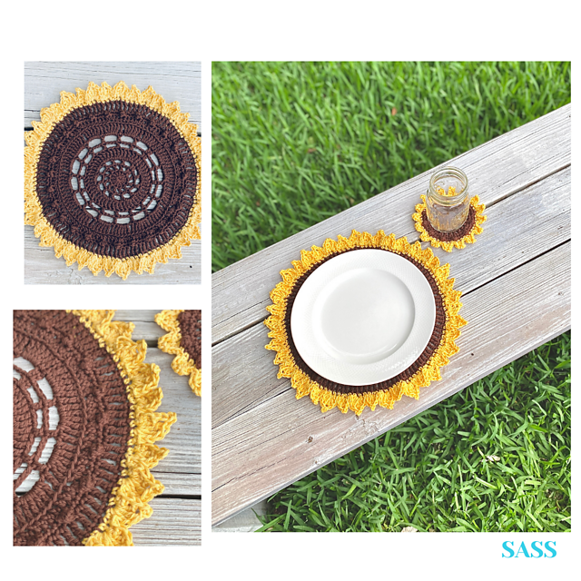 SASSy Sunflower Placemat
