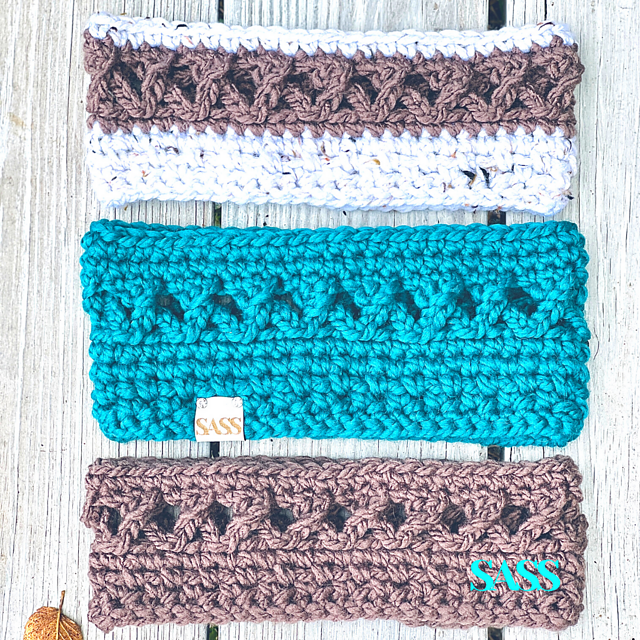 CrissCross Chunky Ear Warmer