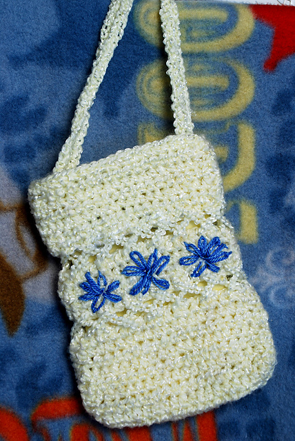 Child's Lazy Daisy Purse