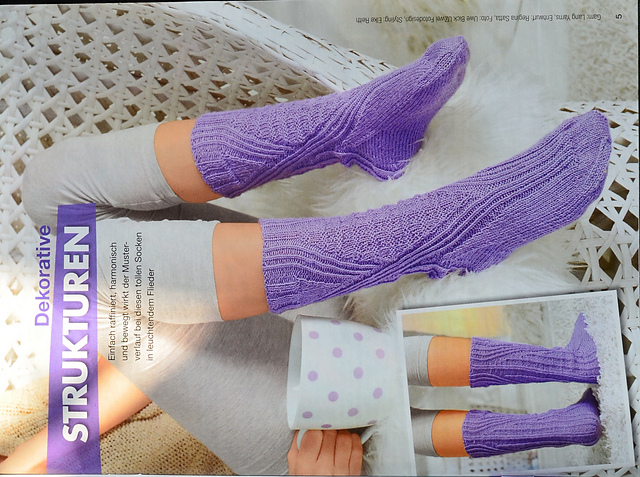 Struktursocken