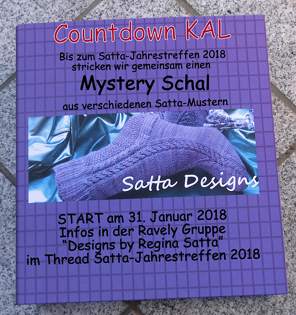 Countdown Mystery Schal 2018