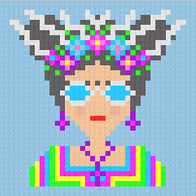 CHICA 6 C2C pillow