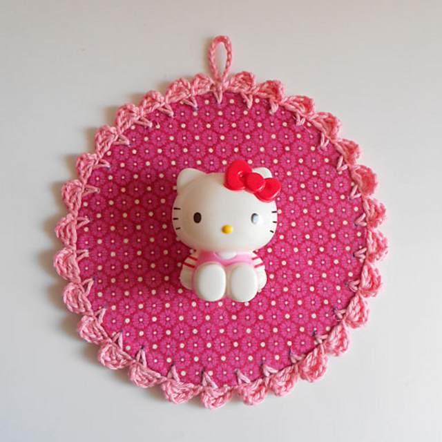 bordure crochetée pour cadre mignon