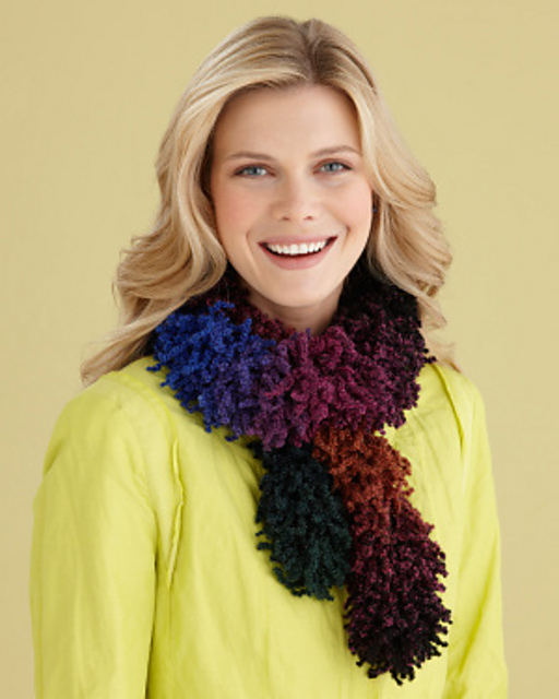 Foxy Scarf / Dusky Loops Scarf