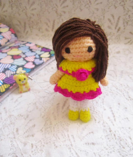 Little amigurumi doll