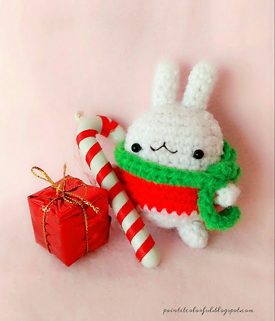 Winter Molang amigurumi