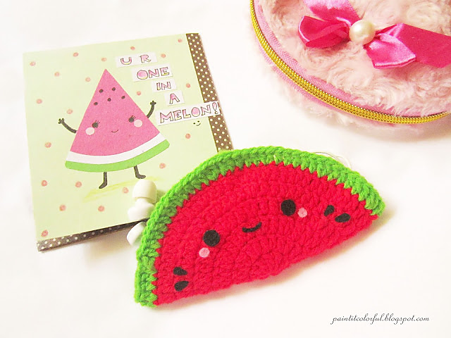 Watermelon headphone holder