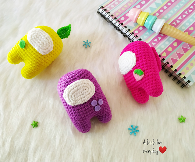 Among us amigurumi