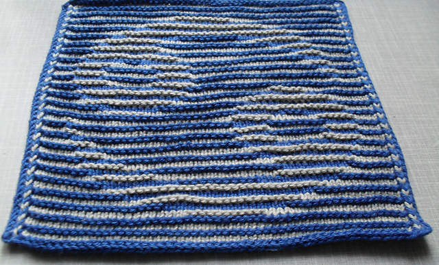 Tierkreiszeichen Krebs in Schattenstricktechnik